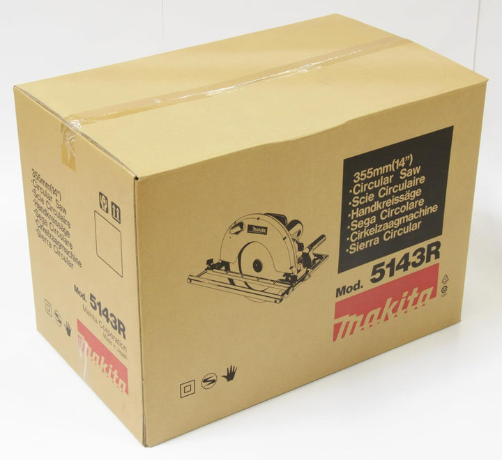 Makita 5143R Handkreissäge 2200 W, Schwarz, Blau Basic, Basic