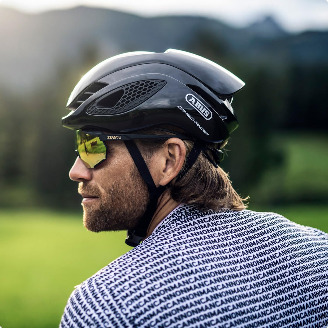 ABUS Rennradhelm GameChanger - Aerodynamischer Fahrradhelm mit optimalen Ventilationseigenschaften f