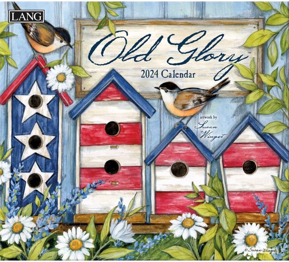 LANG Old Glory 2024 Wandkalender (24991001934)