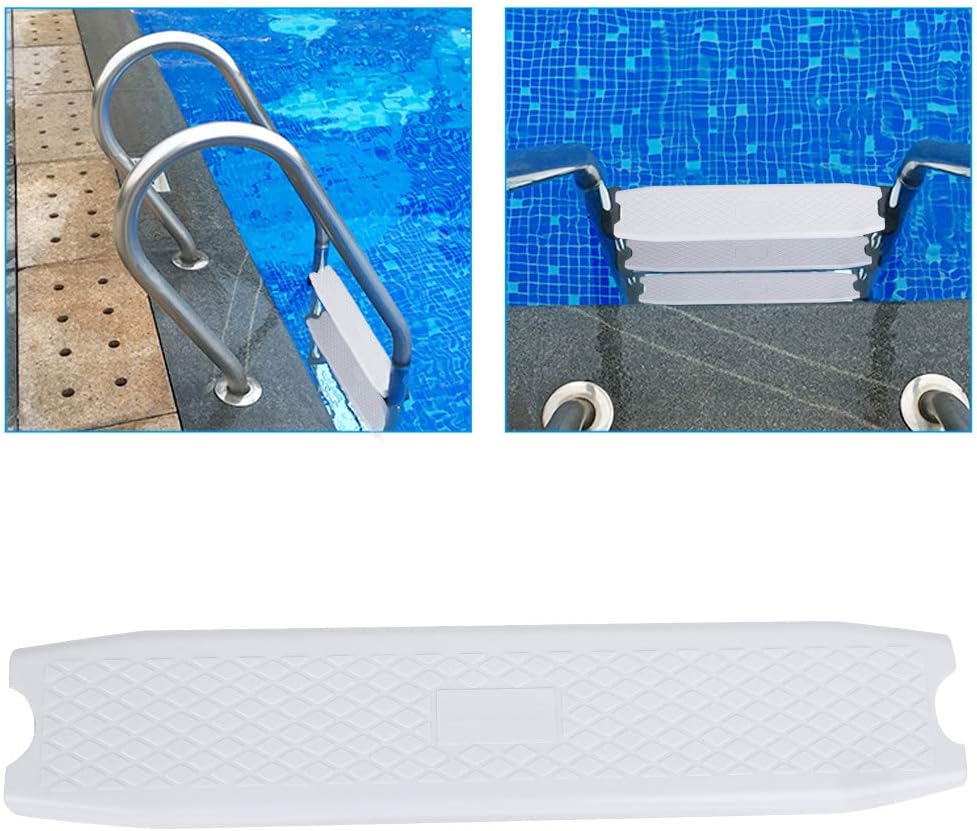 Goshyda Einfach zu zerlegen und zu installieren Poolleiter Pedal, Pool Kunststoff Kunststoff rutschf