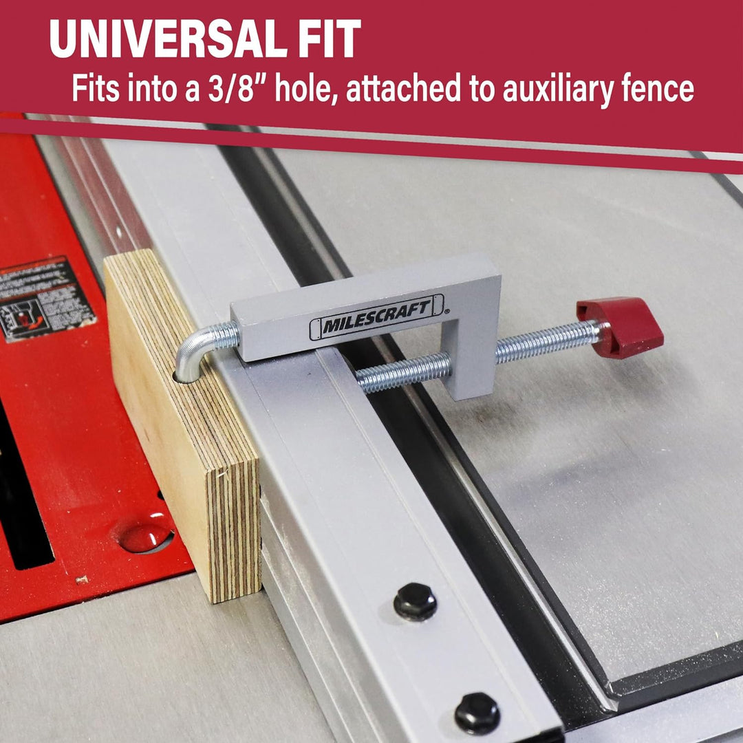 Milescraft 4009 hochweritge und robuste Universal-Anschlagklemmen. Einstellbar und multifunktional f