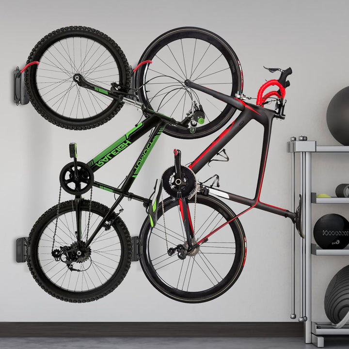Mimoke Schwenkbare Fahrrad Wandhalterung Vertikaler Fahrradständer - Fahrradhalterung wand für die G