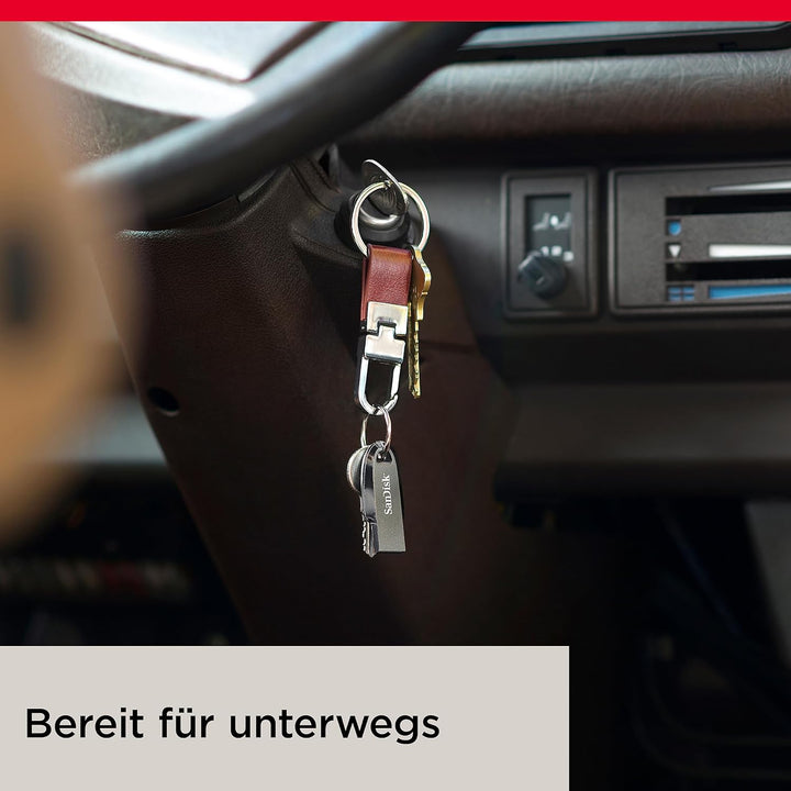 SanDisk Ultra Curve 3.2 Flash-Laufwerk 512 GB (bis zu 100 MB/s Lesen, RescuePRO Deluxe-Software, Sch