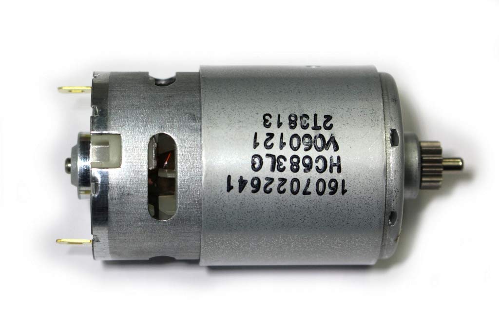 Original BOSCH Ersatzteil, Gleichstrommotor Motor 14,4V, Zahnrad/Ritzel 13 Zähne Artikel-Nr.: 260919