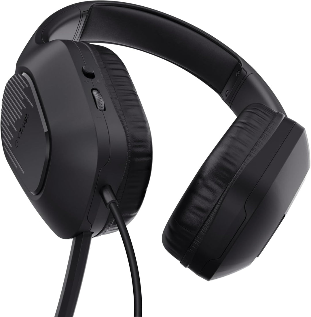 Trust Gaming GXT 415 Zirox Leichtes Gaming Headset mit 50-mm-Treiber für PC, Xbox, PS4, PS5, Switch,