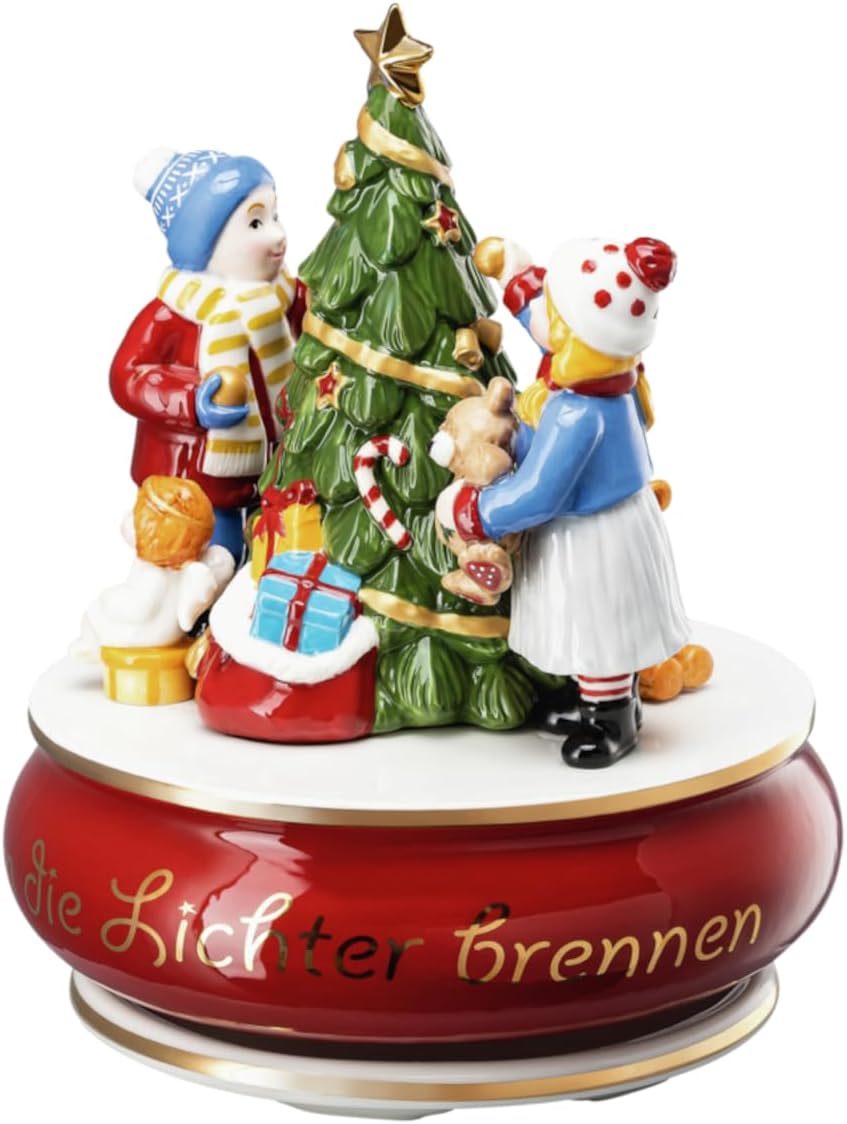 Hutschenreuther Sammelserie 2023 Am Weihnachtsbaum.. Spieluhr