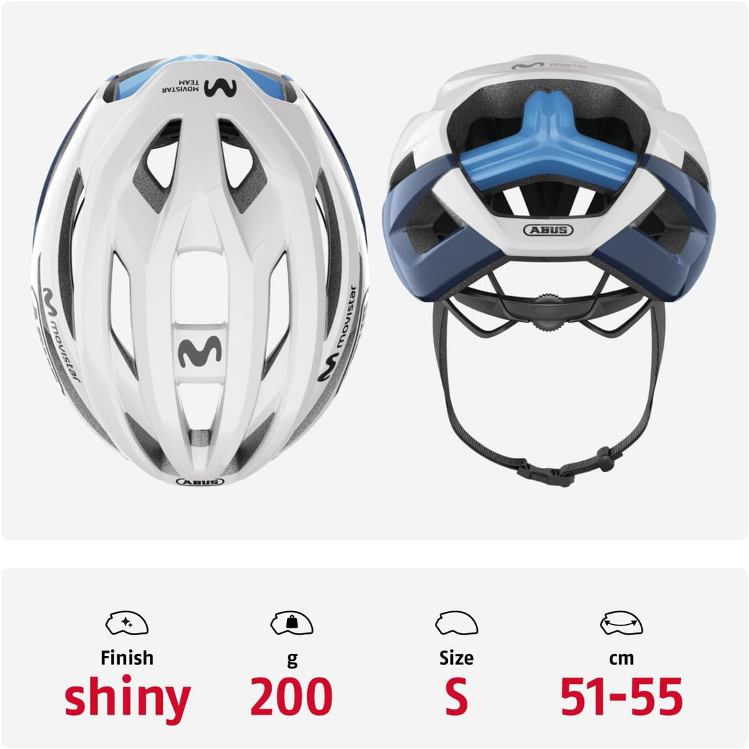 ABUS Rennradhelm StormChaser - Leichter und komfortabler Fahrradhelm für professionellen Radsport fü