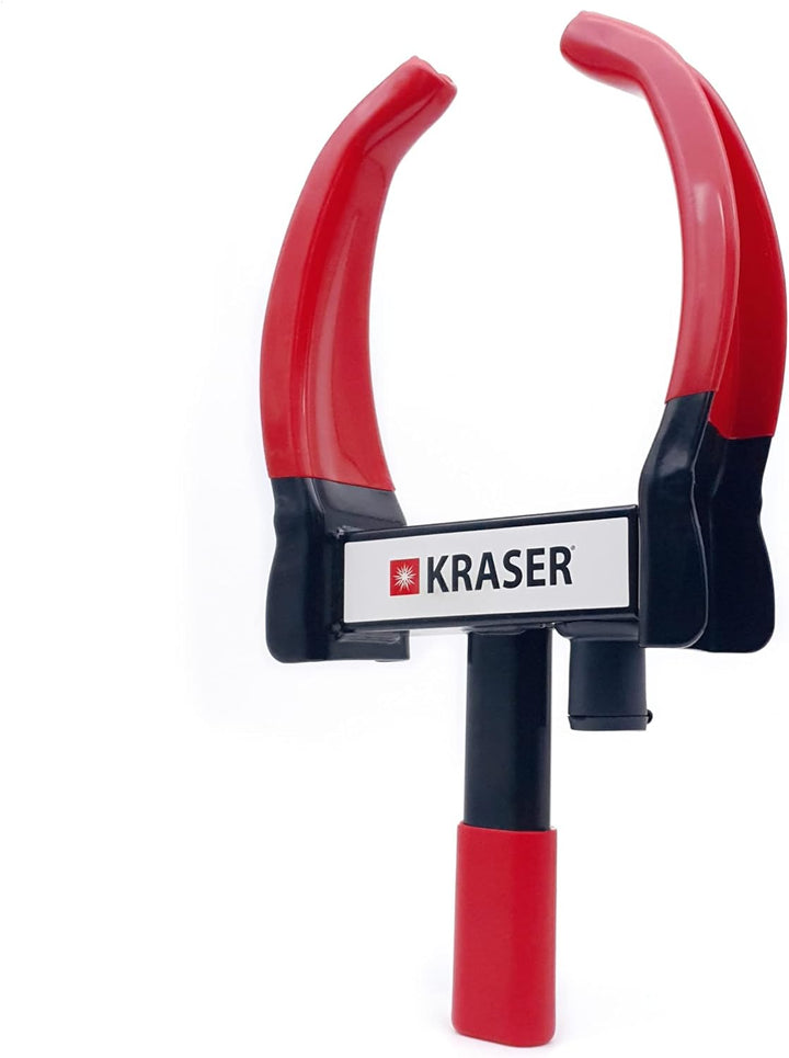 KRASER KR820 Radkralle Parkkralle mit Sicherheitsschloss für Auto PKW Wohnwagen, Anhänger Reifenkral