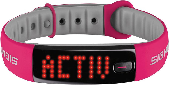 Sigma Activity Tracker ACTIVO 7 x 3 x 3 cm Berry Pink, 7 x 3 x 3 cm Berry Pink