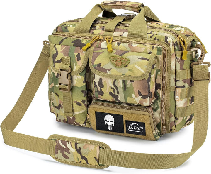 BAGZY Multifunktional Taktische Tasche Arbeitstasche Herren Militär Tasche Umhängetasche 14/15,6 Zol