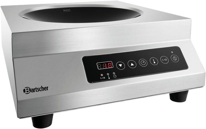 Bartscher Induktionswok PRO-2 Ø 260 mm, 3,5 kW | Gastronomiebedarf
