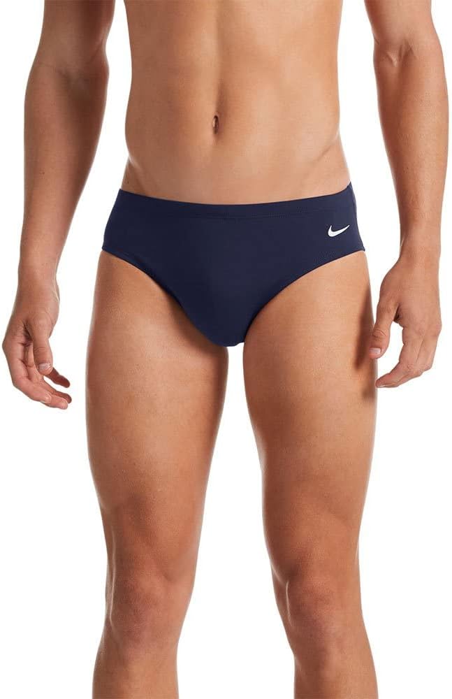 Nike Herren Brief Schwimm-Slips, blau (Midnight Navy), M