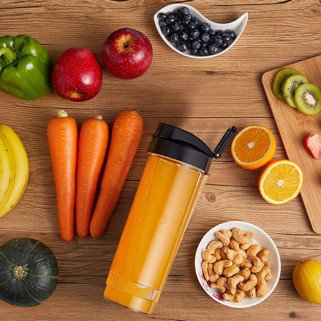 Smoothie Flaschen, Mixer Smoothie Maker Trinkflasche/Tritan flasche/Wasserflasche 570ml BPA-frei für