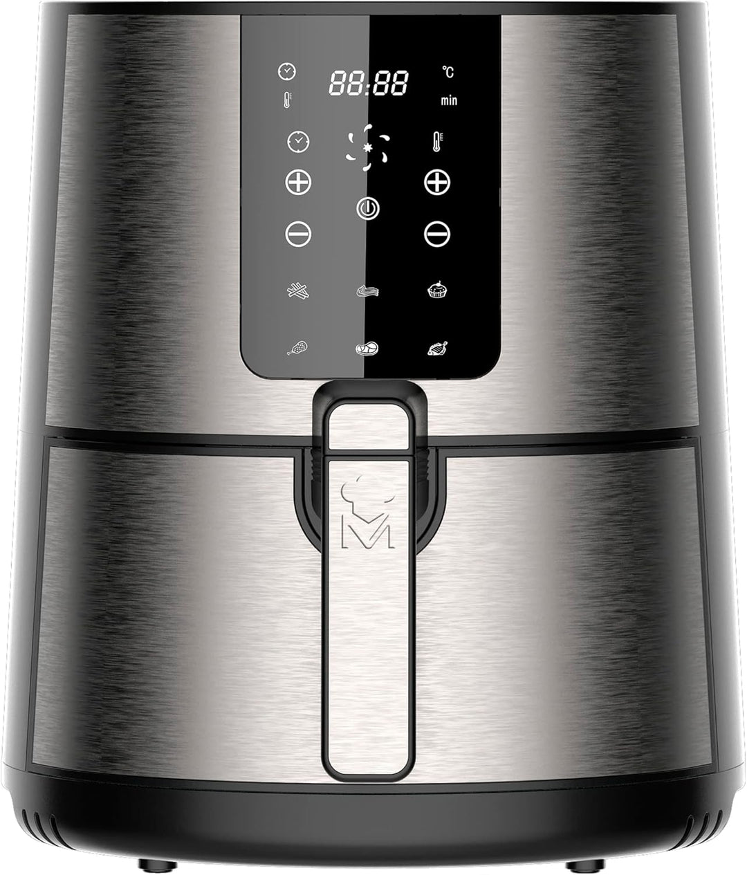 MasterPRO Rocket 360 | Hot Air Fryer | 3.6 L Capacity and 1500 W Power | LED Touch Screen and Non-St