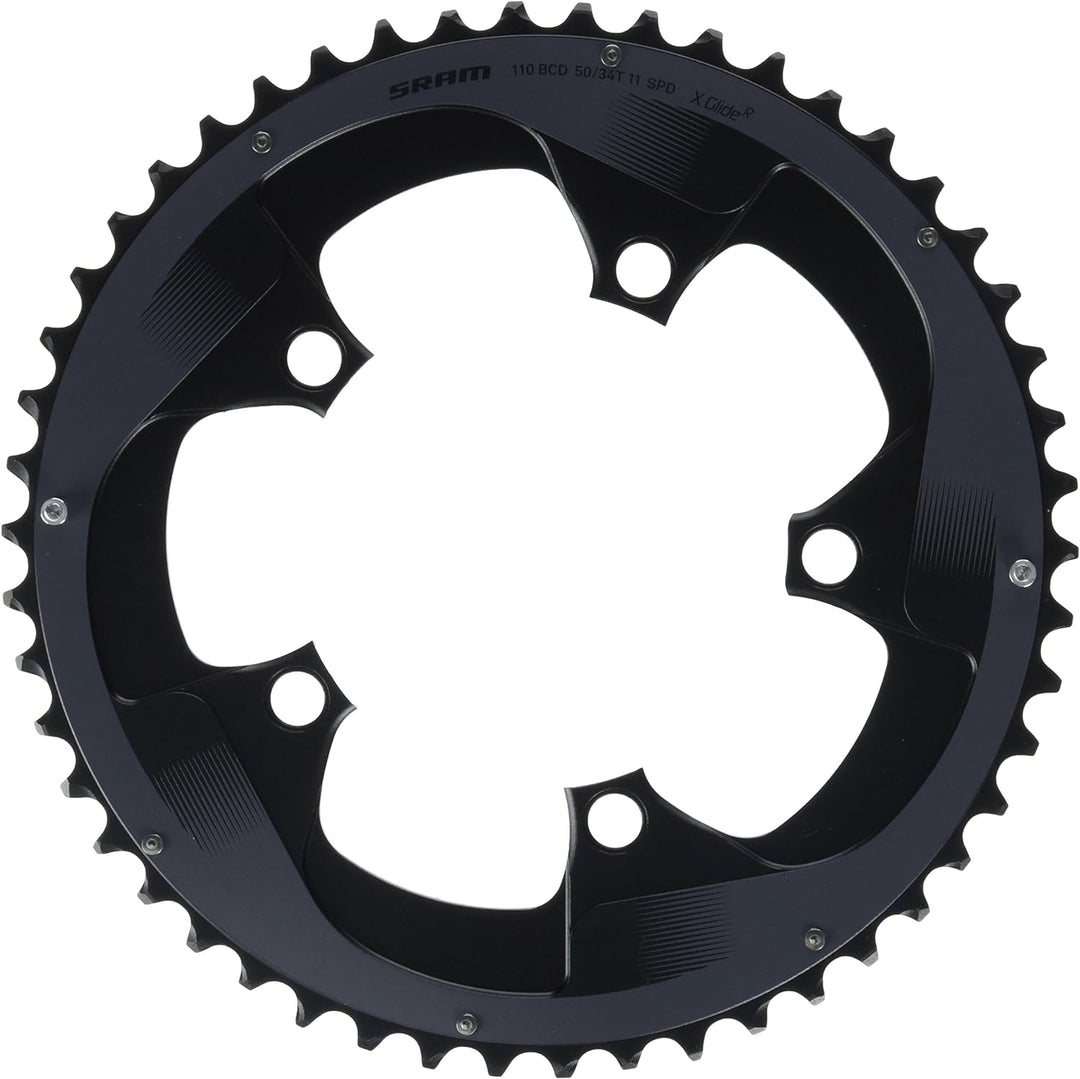 Sram Road Kettenblatt force22 X-Glide R 50T Yaw S3 Versteckter Bolzen und nicht versteckter Bolzen 1