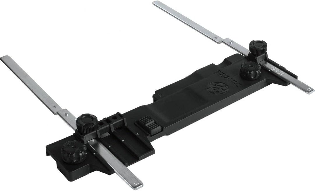Führungsschienenadapter D & 194385-5 Schraubzwinge 1 Paar (2 Stück), Silber, 5 x 160 mm Bundle mit S