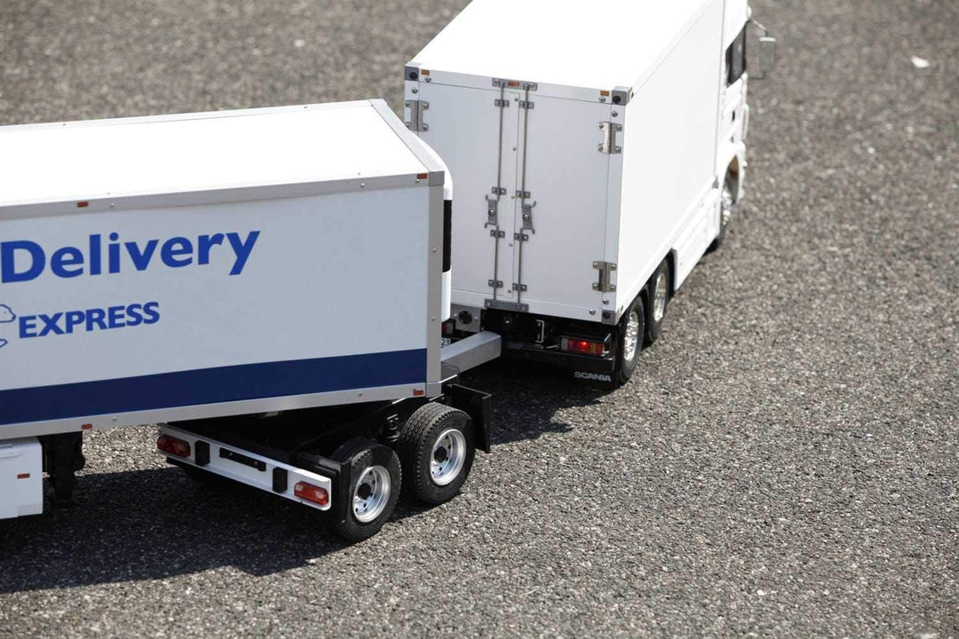 CARSON 500907210 - 1:14 2-Achs Dolly starr, RC-Truck Zubehör, Massstab 1:14, Gigaliner Gespann, Anhä