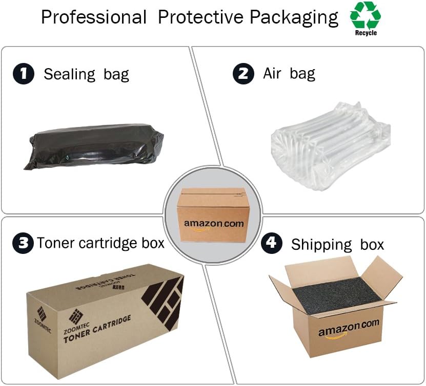 ZOOMTEC Tonerkartusche MLT-D116L D116L für Samsung SL-M2625 SL-M2626 SL-M2825 SL-M2826 SL-M2875 SL-M