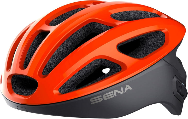 Sena R1 Smart Fahrradhelm, Electric Tangerine