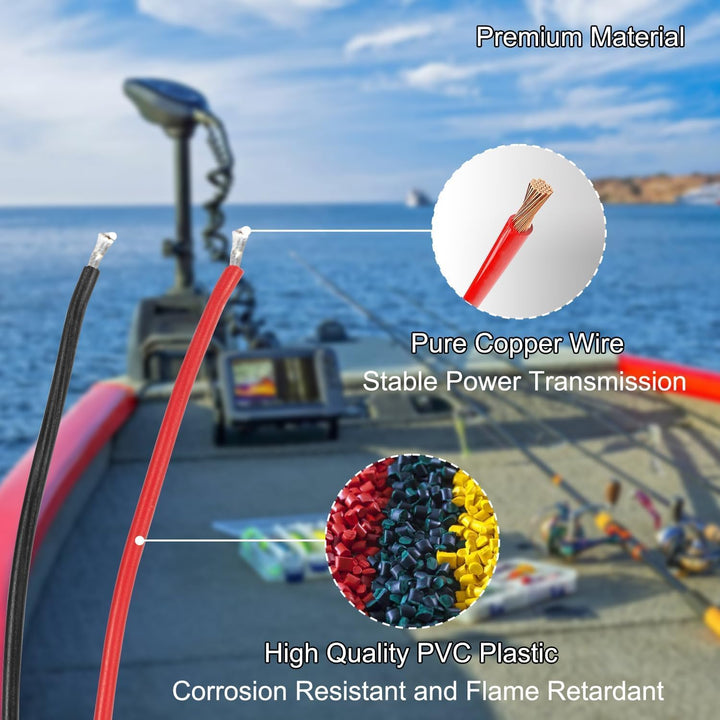 CTcar 000-14172-001 HOOK²/Reveal/Cruise Stromkabel für 5, 7, 9 und 12 Zoll elektrische Bootsgeräte G
