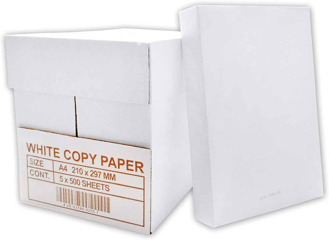 versando White Copy Paper Kopierpapier Druckerpapier Papier, A4, 75g/m² für Laserdrucker, Tintenstra