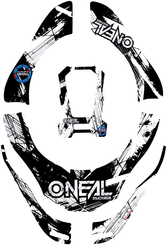 O'NEAL | Protektoren-Aufkleber | Motocross Enduro | TRON Neckbrace Aufkleber, 50% PET, 50% pflanzlic