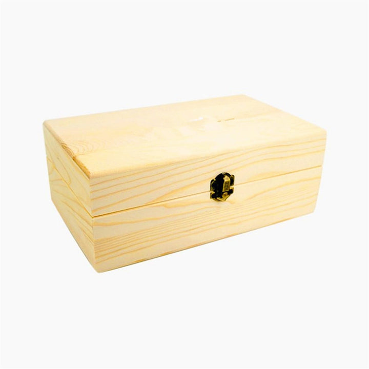 CHSEEA Ätherisches Öl Display Ständer Gestell Halter Organisator, 36 Löcher Holz Box Veranstalter Au
