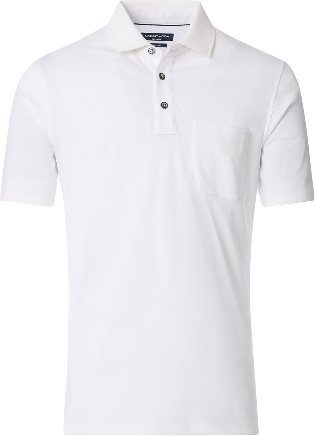 CASAMODA Polo-Shirt Uni S Weiss(000), S Weiß(000)