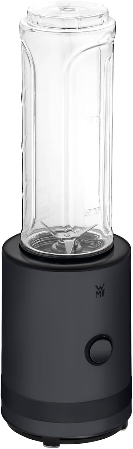 WMF Küchenminis Smoothie-to-go, Mini Standmixer mit zwei Mix-/Trinkbehältern 0,6l, Mixer Hochleistun