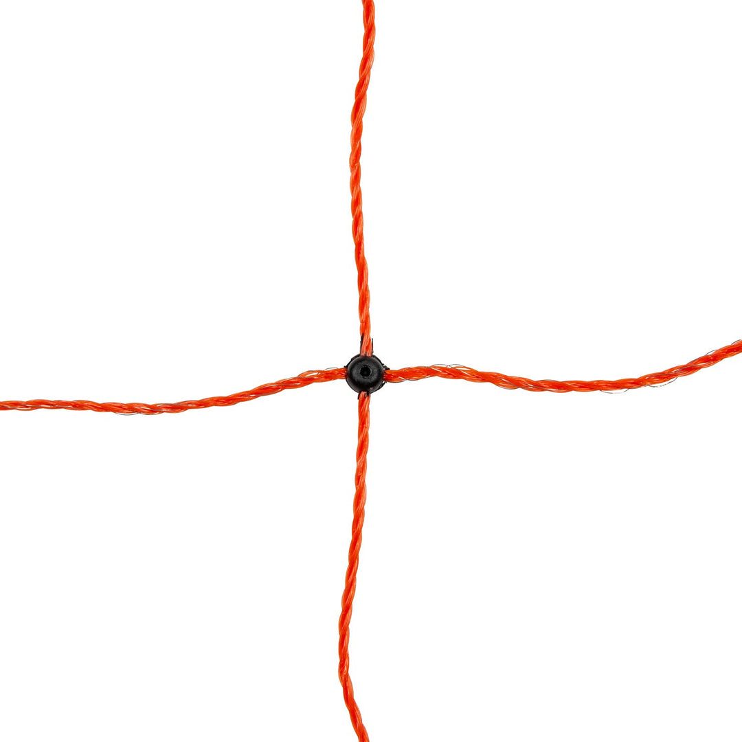 horizont Hundezaun easy für grössere Hunde, Höhe 90 cm, Länge 50 m, mit Doppelspitze, Hundenetz, Ele