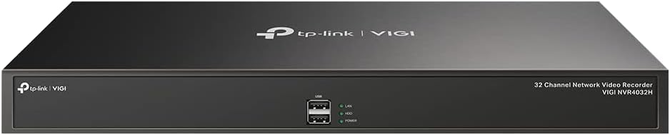 TP-Link Netzwerkspeicher VIGI NVR4032H, Schwarz