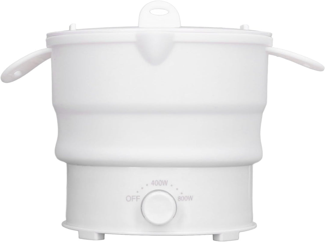 Elektrischer Kocher, faltbar, für Reisen, multifunktional, Silikon, Lebensmittelqualität, 1,2 l, bre