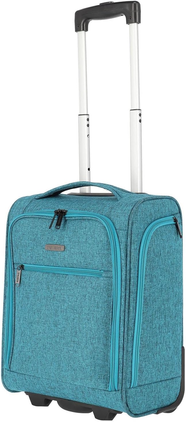 travelite 2-Rad Handgepäck Koffer mit Liquids Bag erfüllt IATA Bordgepäck Mass, Gepäck Serie CABIN U