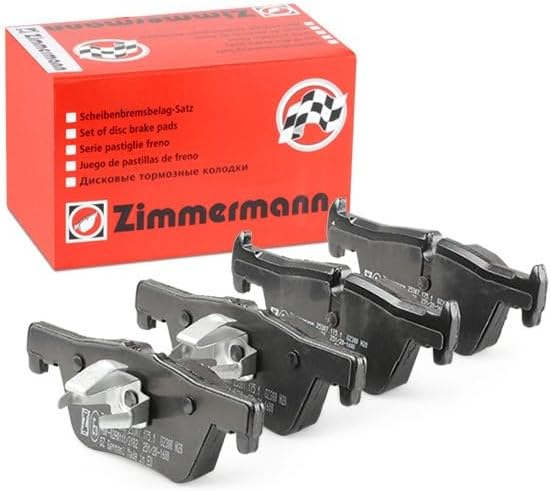 ZIMMERMANN 25307.175.1 Serie Bremsbelagsatz, Hinten, inklusive Platte dämpfend
