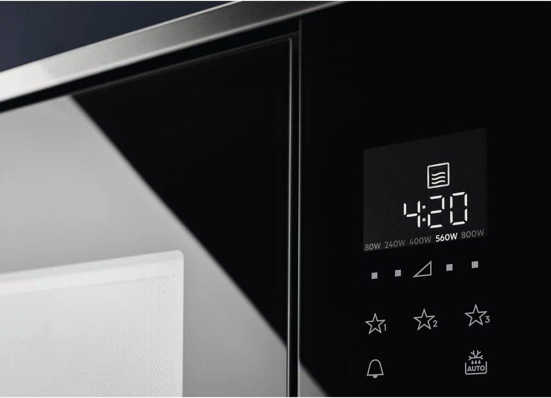 Electrolux LMS2203EMX Countertop Solo microwave 20 L 700 W Black Stainless steel