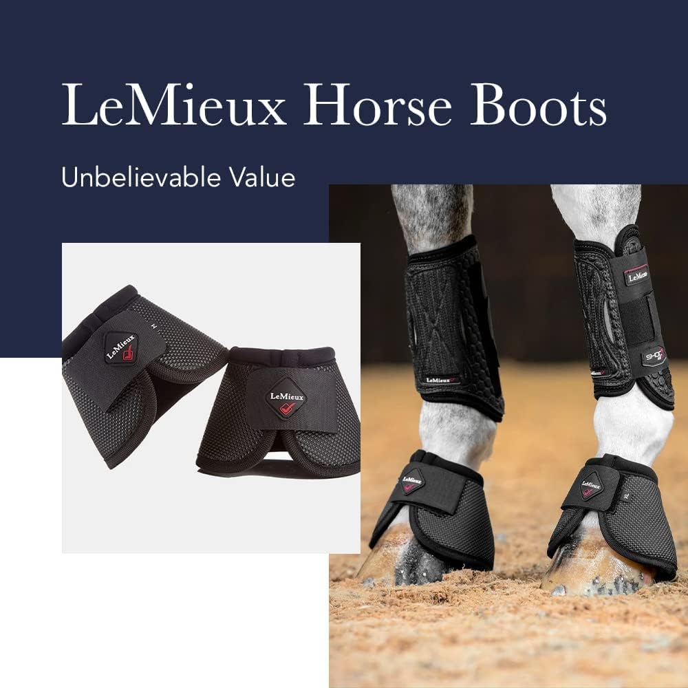 LeMieux Carbonite Hufglocke S Schwarzer Karbonit, S Schwarzer Karbonit