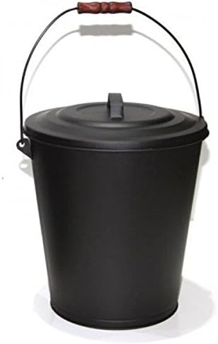 Grillpaul Mustang Ascheeimer 11 Liter mit Deckel,Tragebügel und