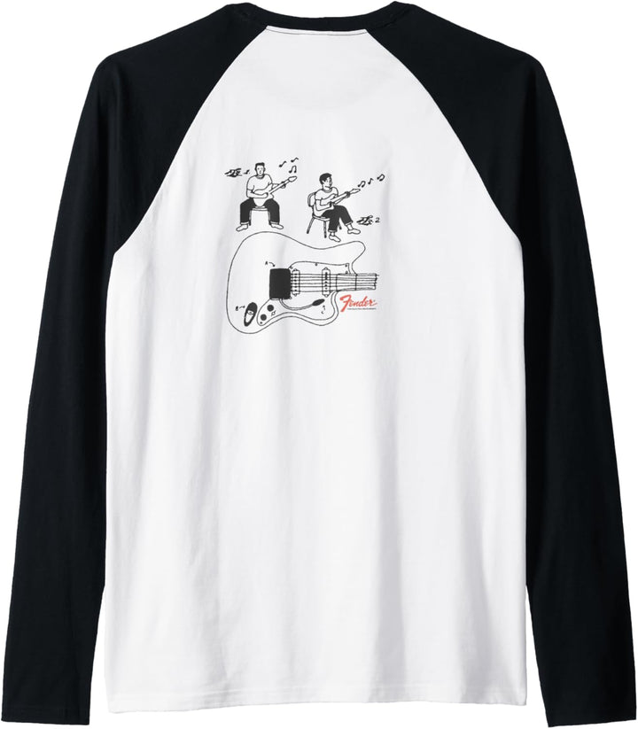 Fender Fine Electric Instruments Pocket Size Classic Logo Raglan