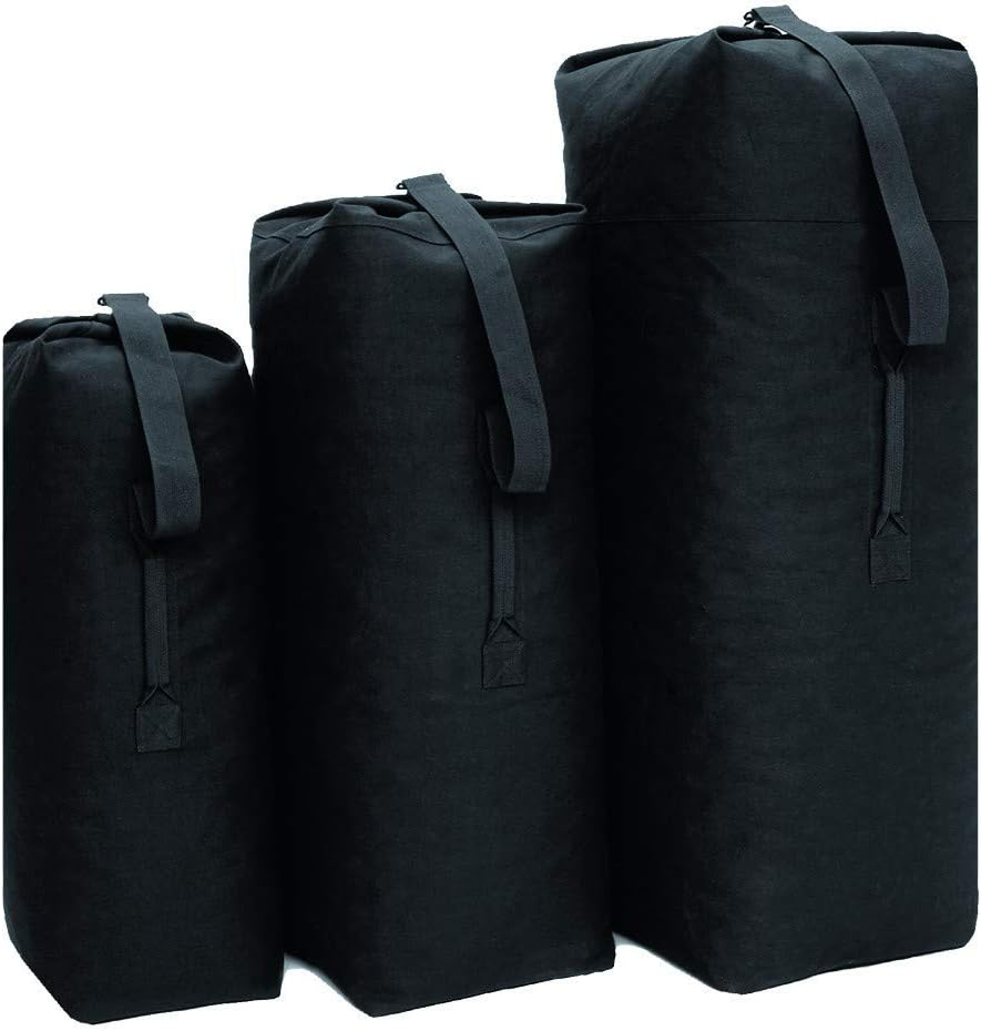 Mil-Tec Unisex – Erwachsene Seesack-13852002 Seesack, Schwarz, One Size