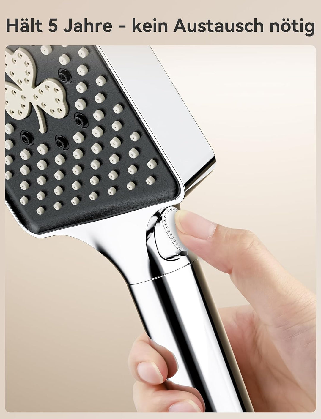 Magichome Duschkopf mit Schlauch mit 6 Strahlarten Duschkopf Wassersparend mit Schlauch 1,5M Handbra