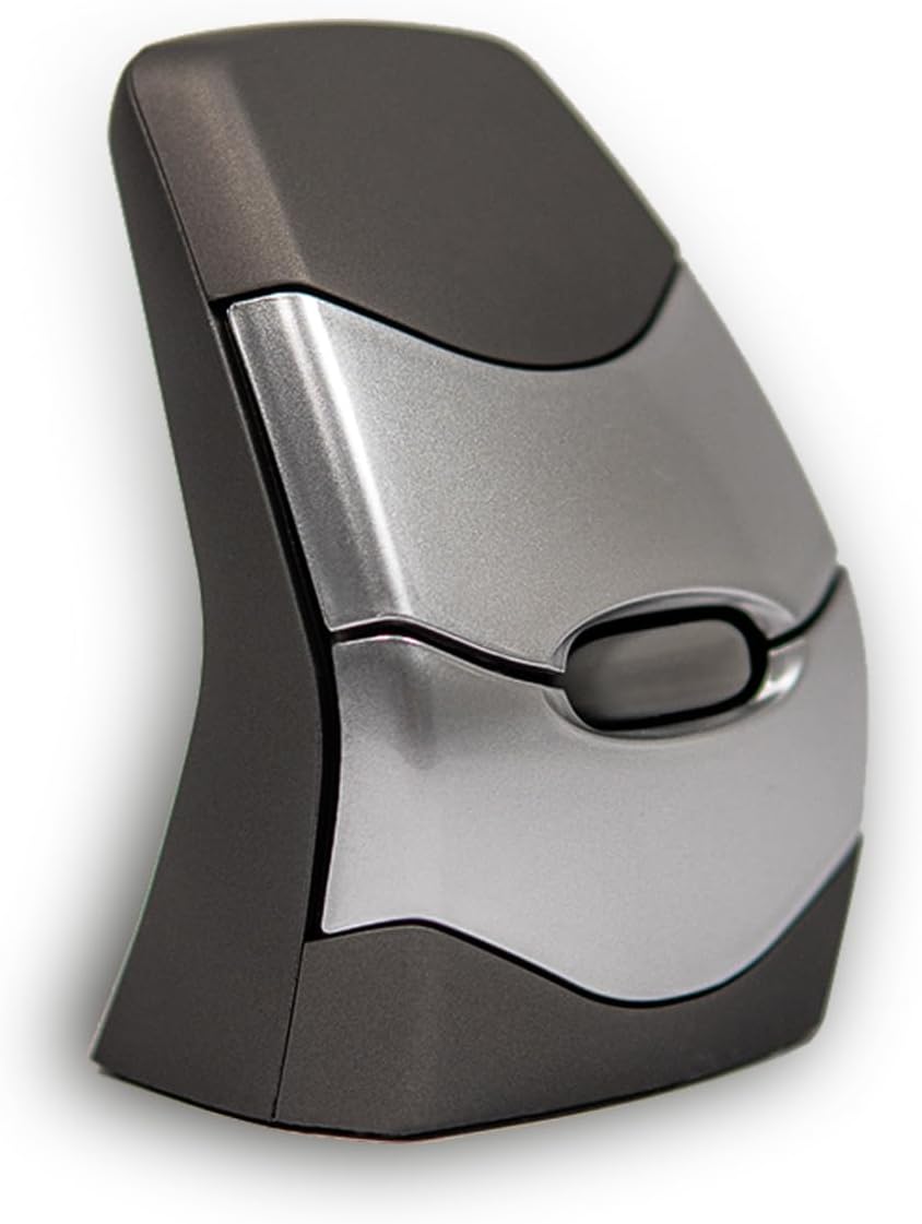 BakkerElkhuizen DXT 2 Precision Mouse, Ergonomische Kabelgebundene Präzisionsmaus, Rechts- und Links