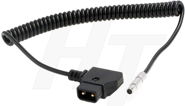 HangTon Odyssey 7 7Q 7Q+ Apollo Monitor D-tap Netzkabel für Convergent Design (gewickelt) coiled, co