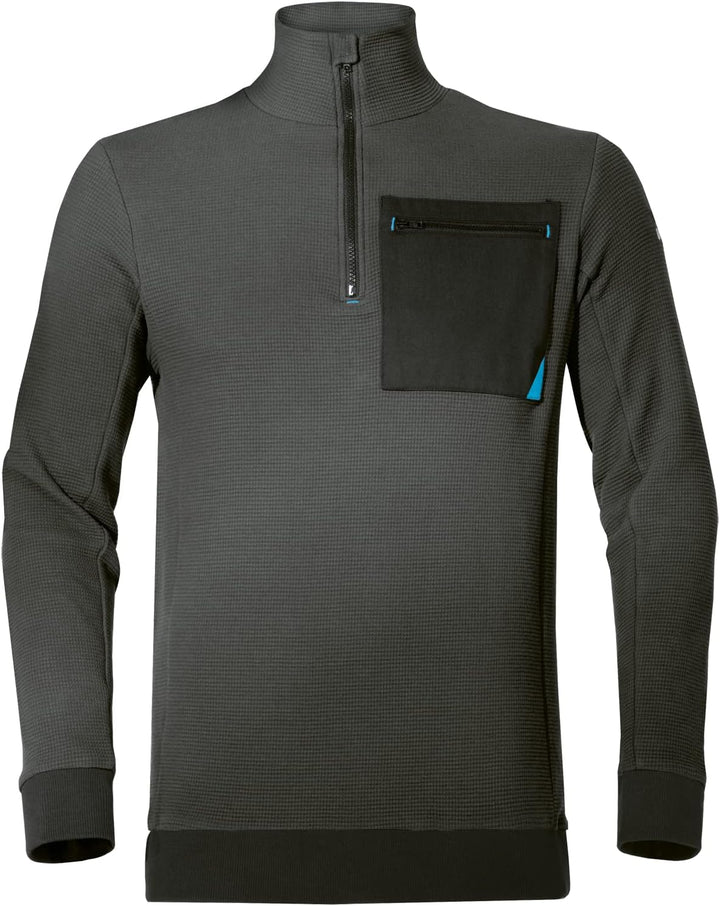 Uvex Tune-Up Herren Arbeitspullover - Robuster Pulli für die Arbeit und Freizeit 4XL Dunkelgrau, 4XL