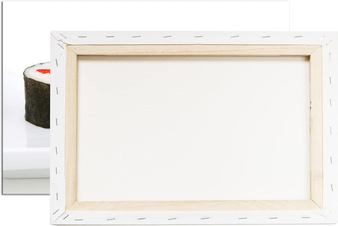 deyoli traditionell japanisches Sushi-Gericht Format: 120x80 als Leinwandbild, Motiv fertig gerahmt