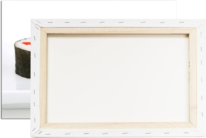 deyoli traditionell japanisches Sushi-Gericht Format: 120x80 als Leinwandbild, Motiv fertig gerahmt