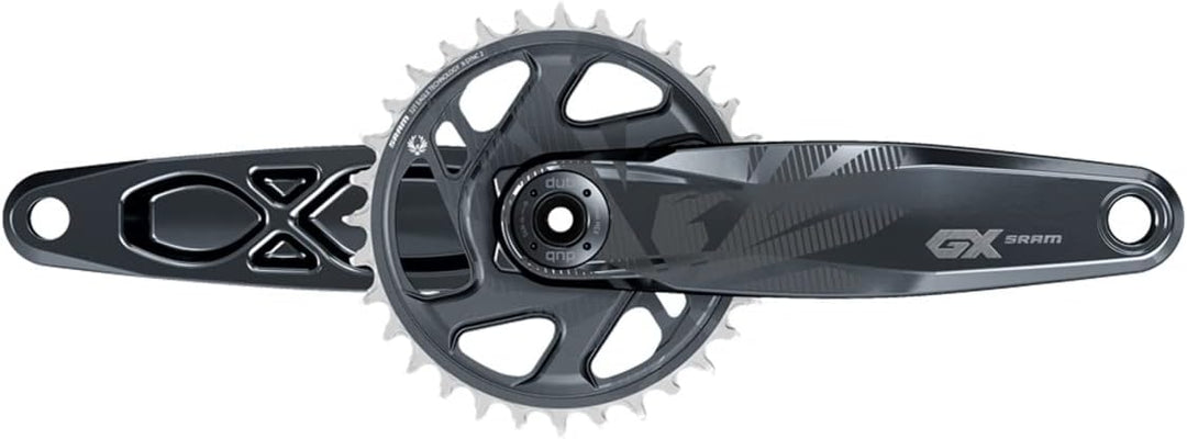 Sram Unisex – Erwachsene Krg Gx Eagle Super Kurbelgarnitur, Schwarz, One Size