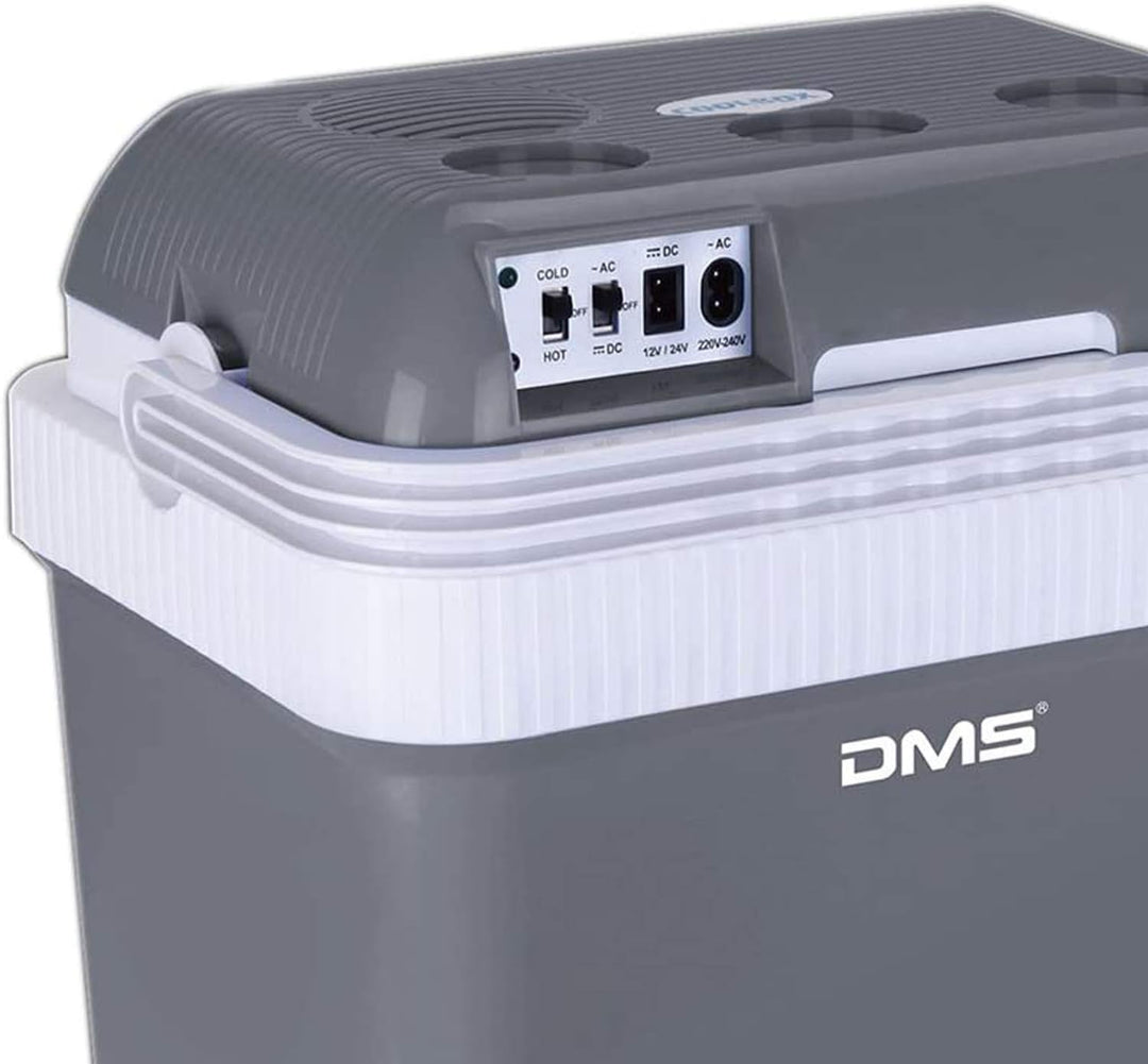 DMS® Kühlbox Kühltasche Gefriertasche 25L Getränkebox Wärmebox 12-24V LKW und PKW zum Kühlen und War