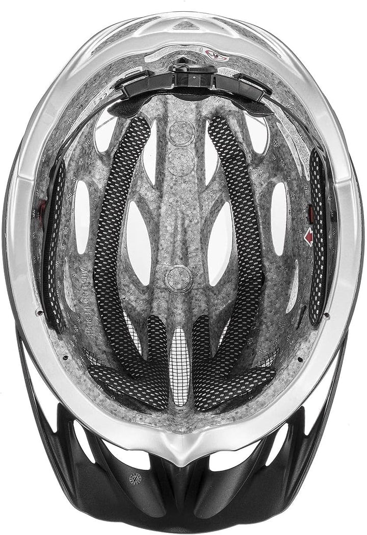 Uvex Oversize black mat silver 61-65 cm, black mat silver 61-65 cm