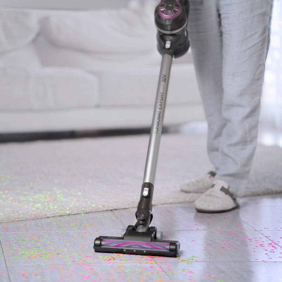 DE_SOLAC Turbobat Expert 22V, Bodenstaubsauger, Grau