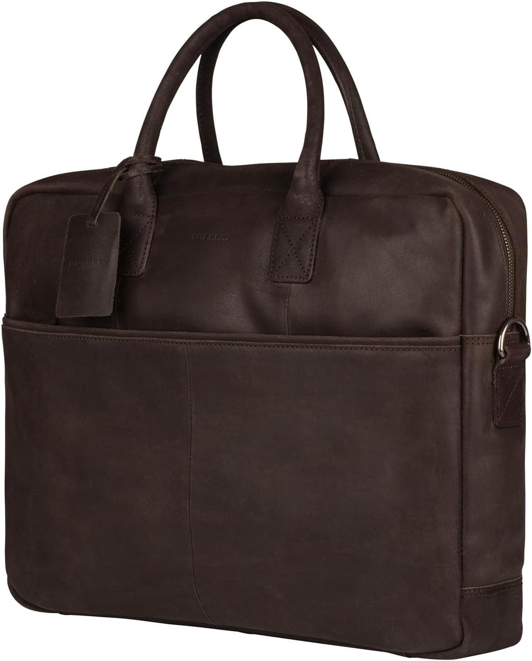 Burkely Vintage Max Worker - Laptoptasche 17.3'' 44 cm dark brown